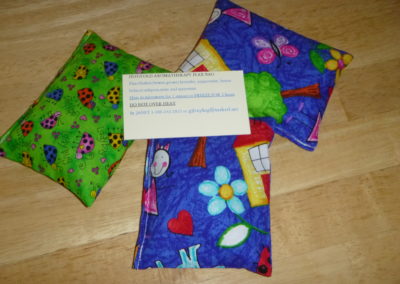 Aromatherapy Flax Bags By Janet